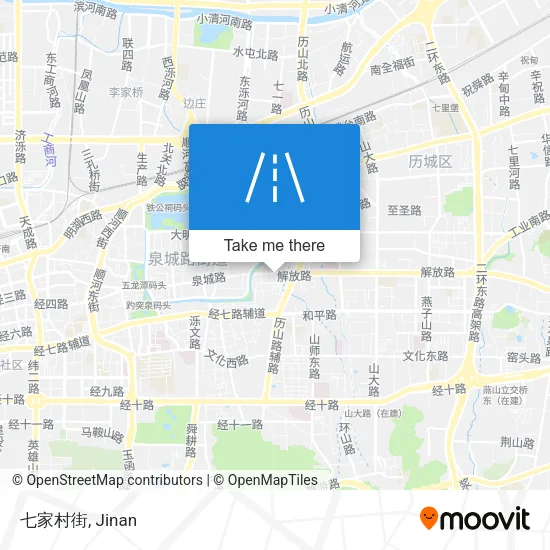 七家村街 map