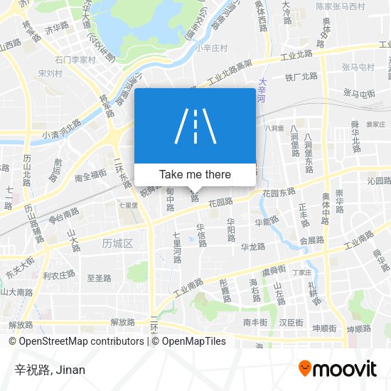 辛祝路 map