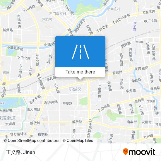 正义路 map