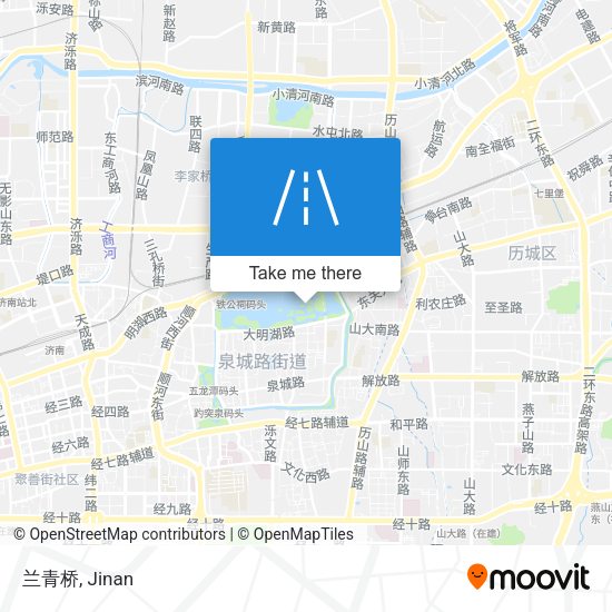 兰青桥 map