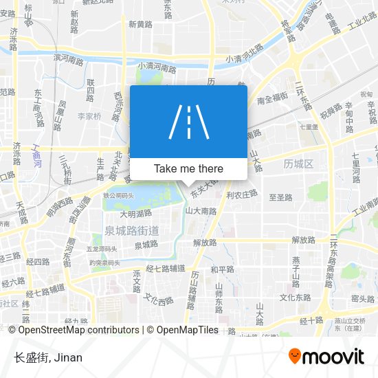 长盛街 map