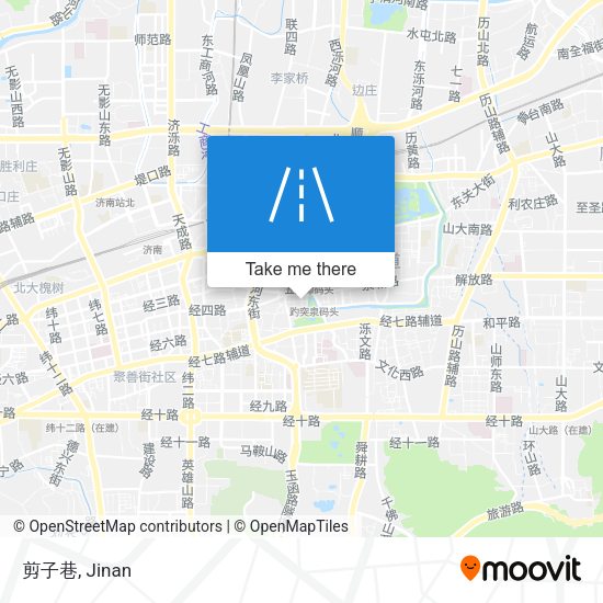 剪子巷 map