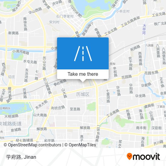 学府路 map