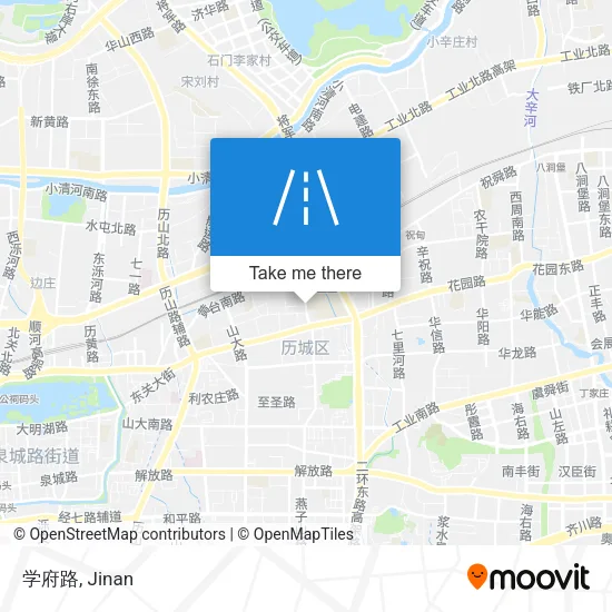 学府路 map