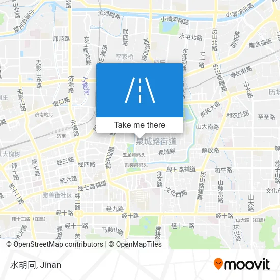水胡同 map