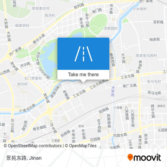 景苑东路 map