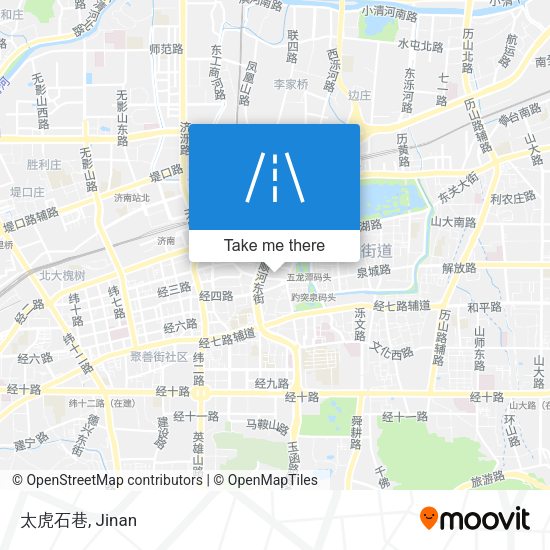 太虎石巷 map