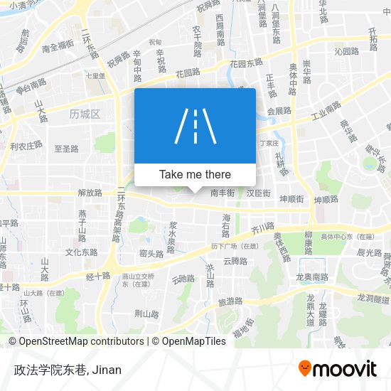 政法学院东巷 map