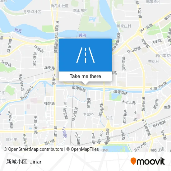 新城小区 map