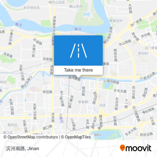 滨河南路 map