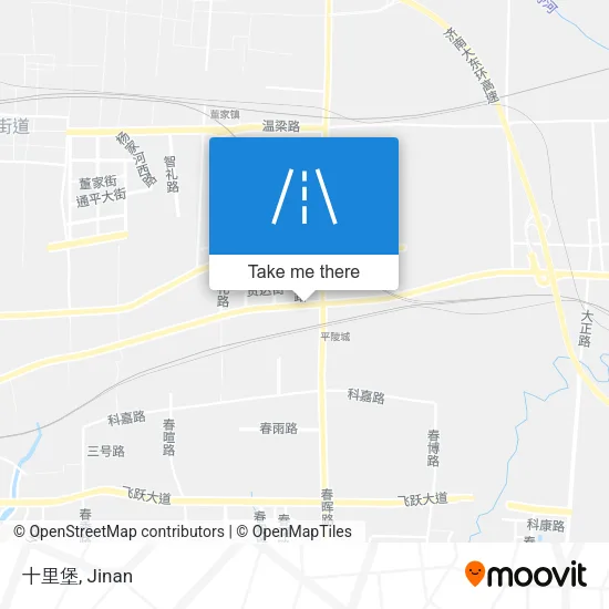 十里堡 map