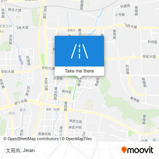 文苑街 map