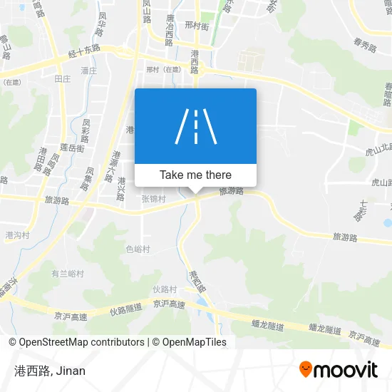港西路 map