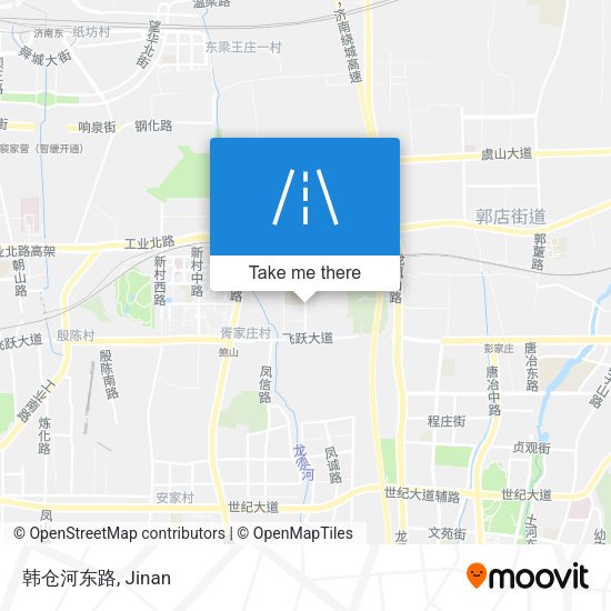 韩仓河东路 map