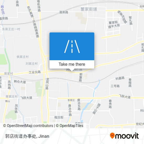 郭店街道办事处 map
