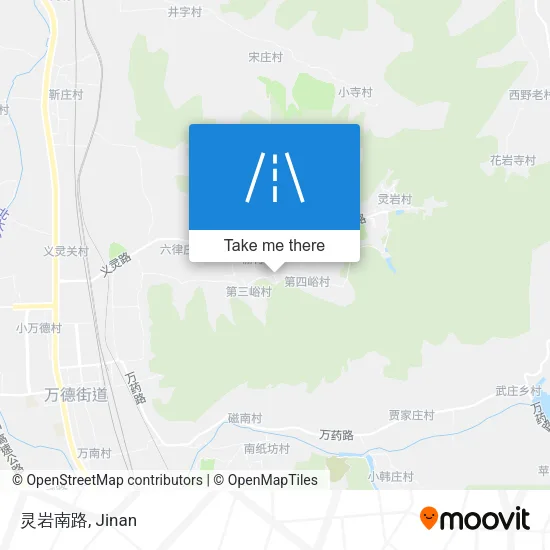 灵岩南路 map