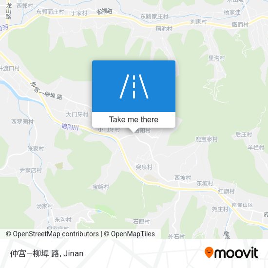 仲宫—柳埠 路 map