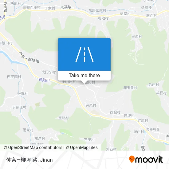 仲宫—柳埠 路 map