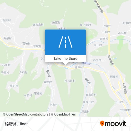 锦府路 map