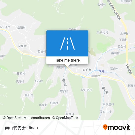 南山管委会 map