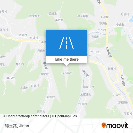锦玉路 map
