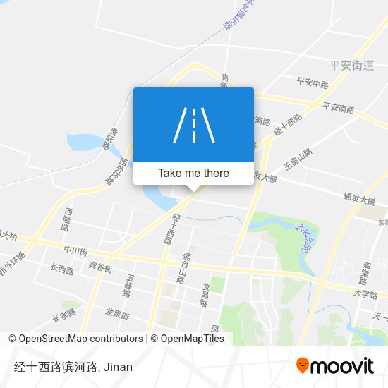 经十西路滨河路 map