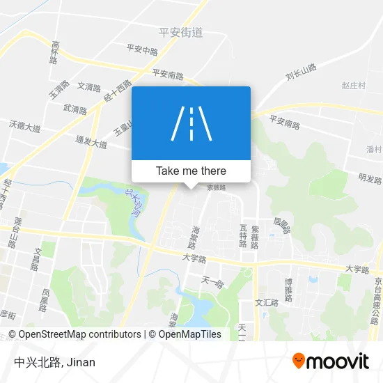 中兴北路 map