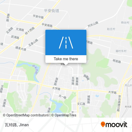 瓦特路 map