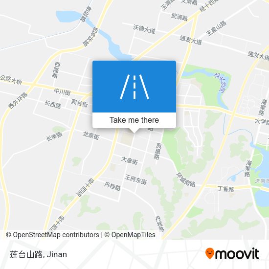 莲台山路 map