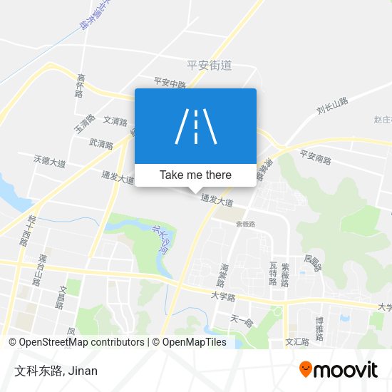 文科东路 map