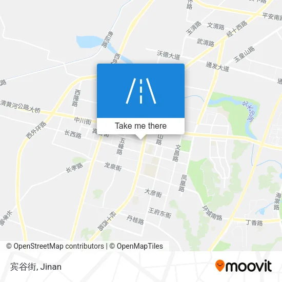 宾谷街 map