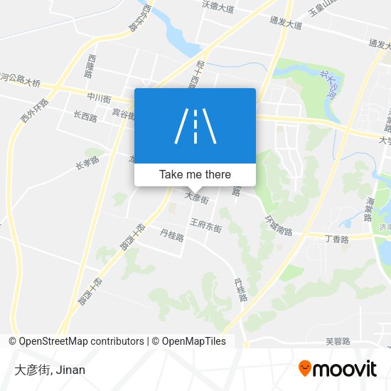 大彦街 map