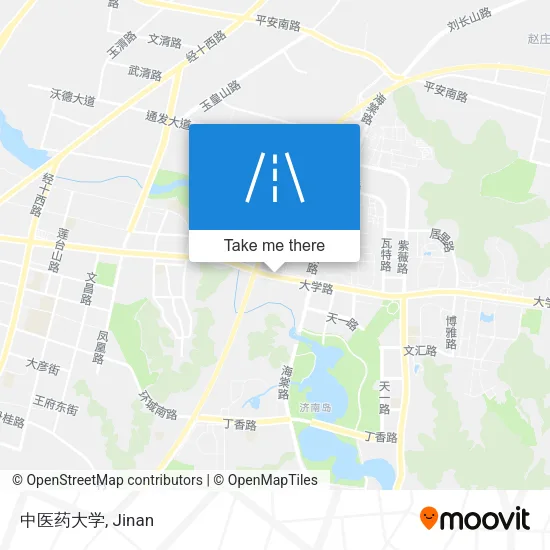 中医药大学 map