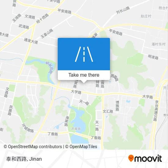泰和西路 map