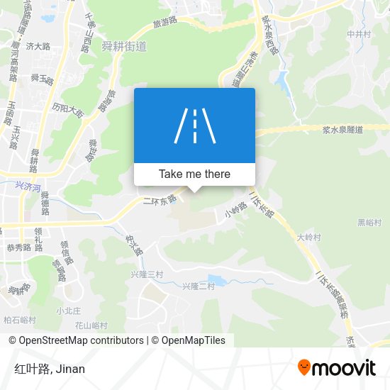 红叶路 map
