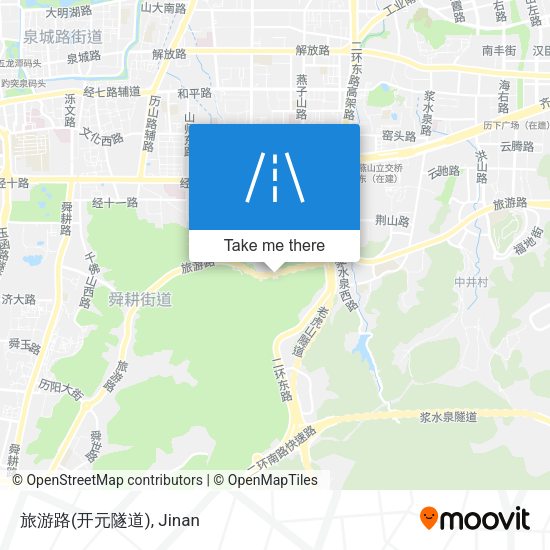 旅游路(开元隧道) map