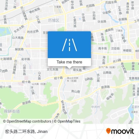 窑头路二环东路 map
