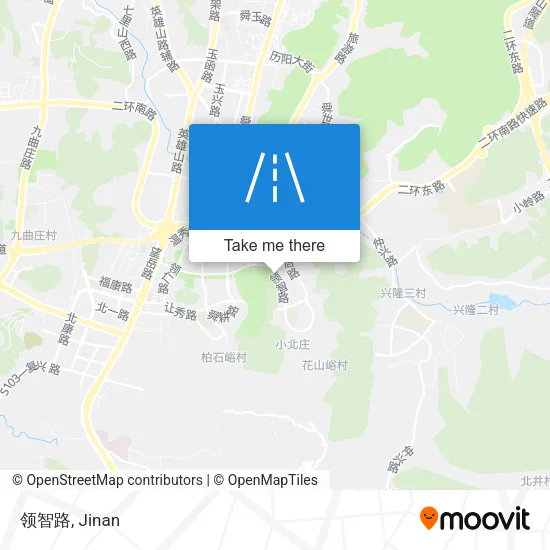 领智路 map