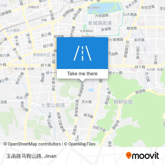 玉函路马鞍山路 map