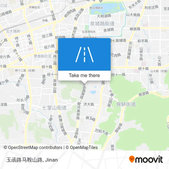 玉函路马鞍山路 map