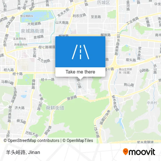 羊头峪路 map