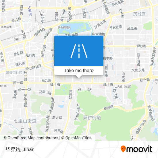 毕昇路 map