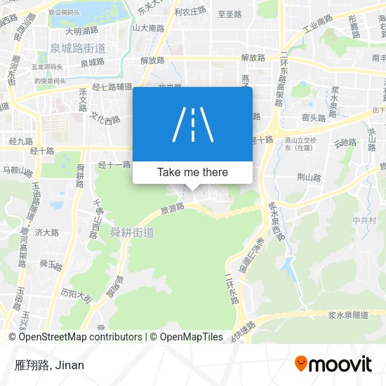 雁翔路 map