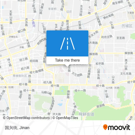 国兴街 map