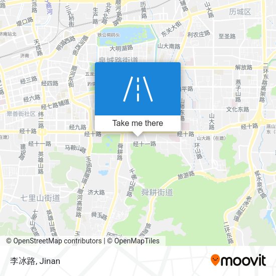 李冰路 map