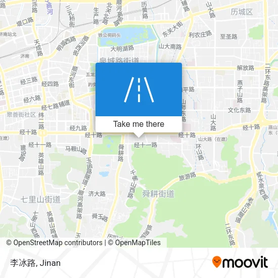 李冰路 map