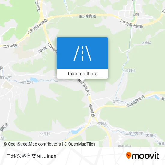 二环东路高架桥 map