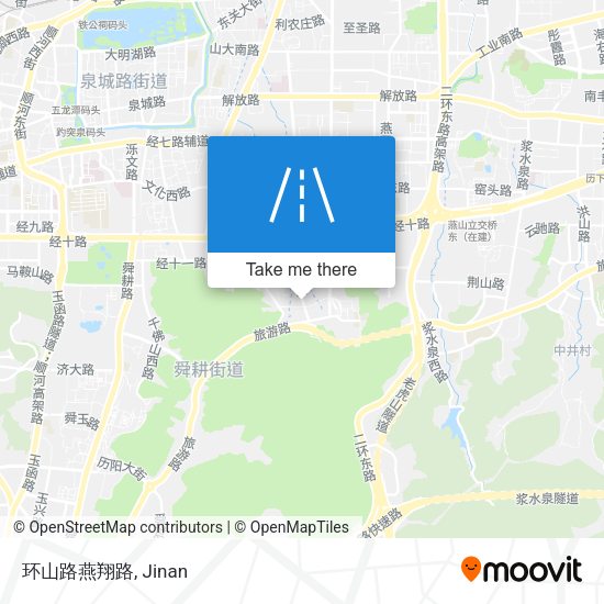 环山路燕翔路 map