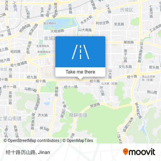 经十路历山路 map