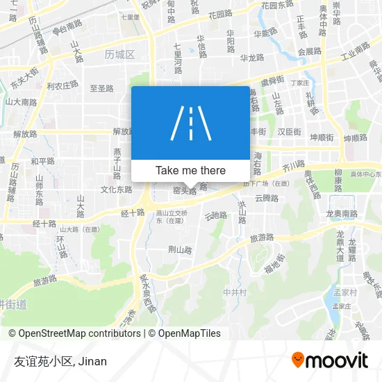 友谊苑小区 map